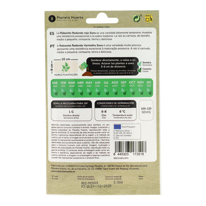 Pack de Semillas ECO "Ensaladas de Otoño"