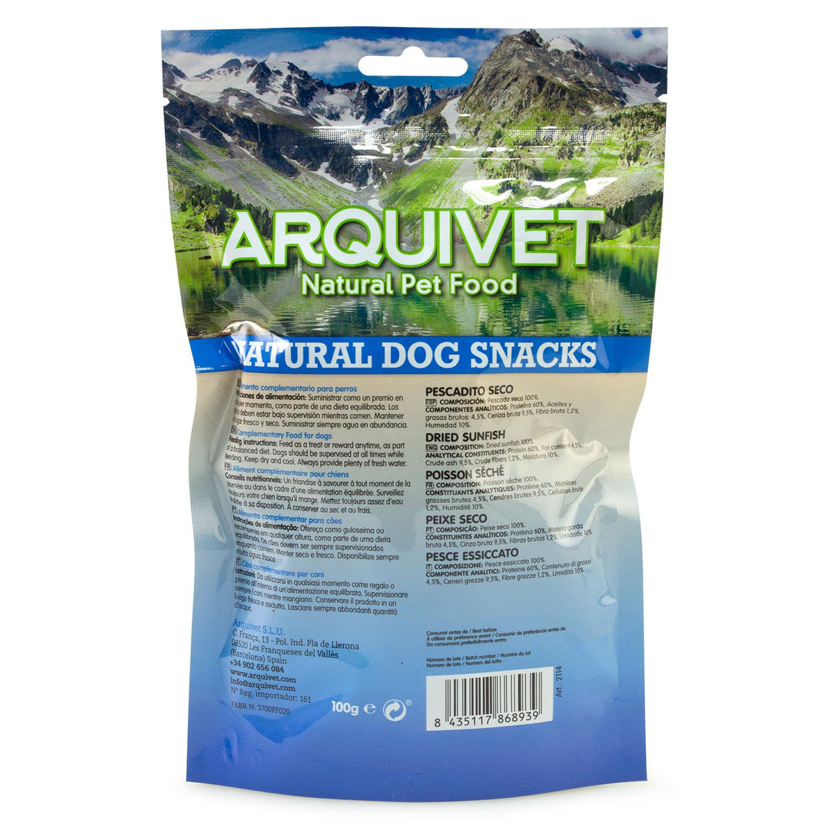 Pescadito Seco Arquivet 100 g