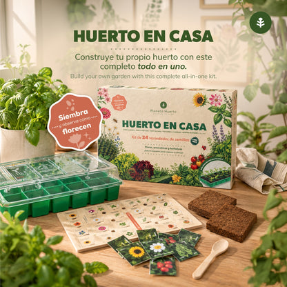 Huerto en Casa Kit de Cultivo Planeta Huerto