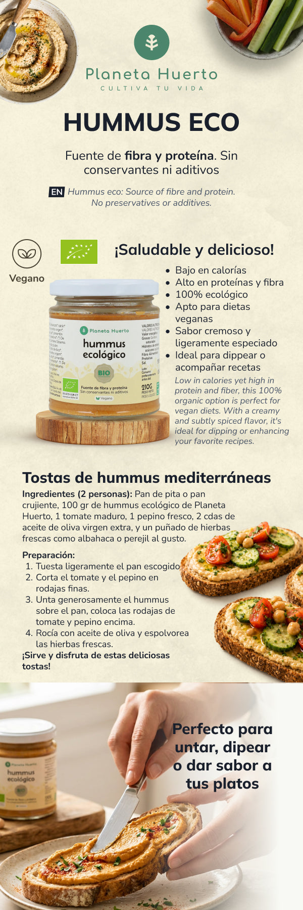 Húmus ECO Planeta Huerto 210 g