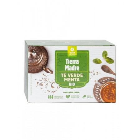 TÉ verde con menta bio  Tierra Madre 36 g