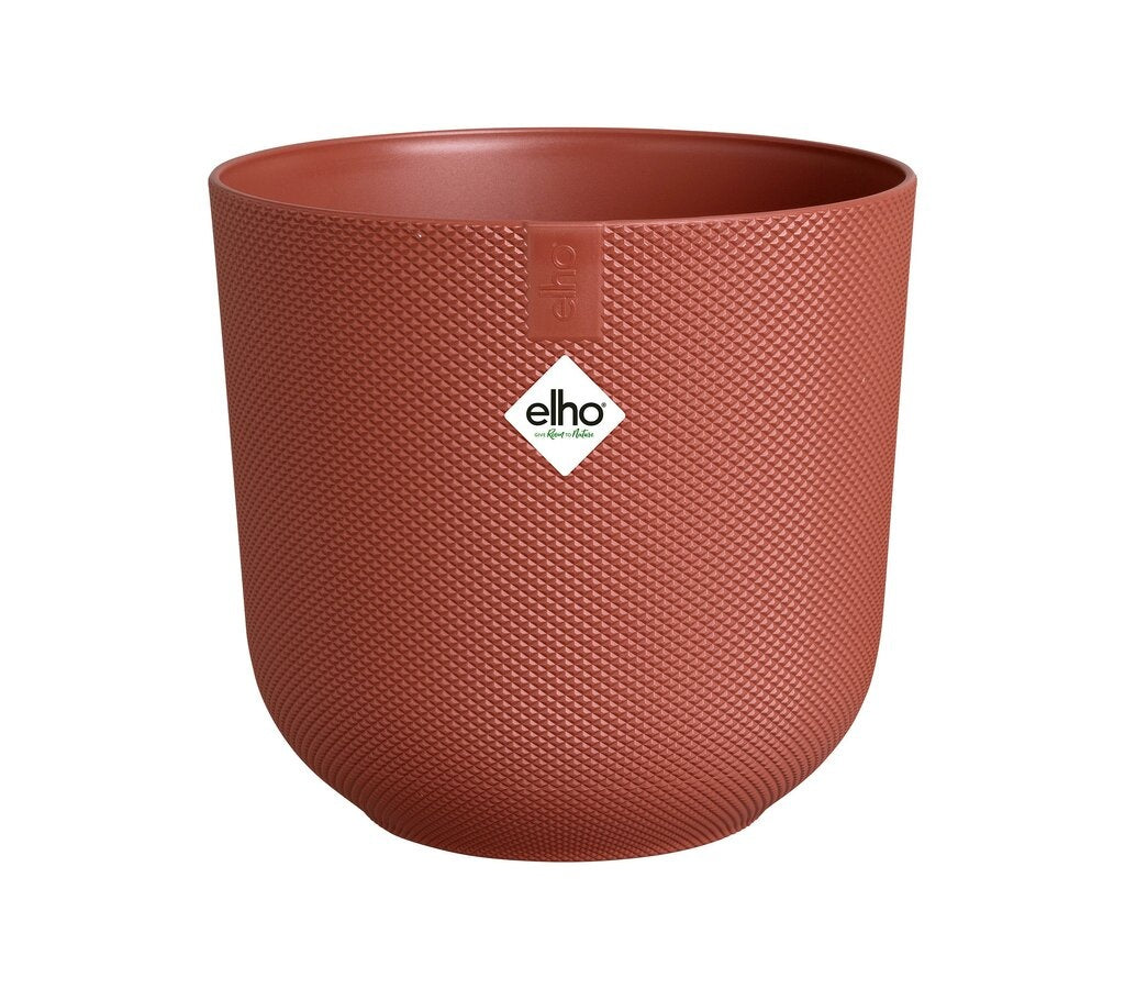Elho Jazz Round Macetero Rojo Toscana 19cm