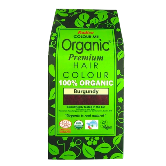 Tinte  vegetal borgoña Radico 100 g