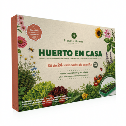 Huerto en Casa Kit de Cultivo Planeta Huerto
