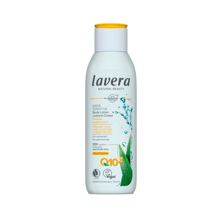 Lavera Q10 Basis Sensitive Loção Corporal Refirmante 250 ml