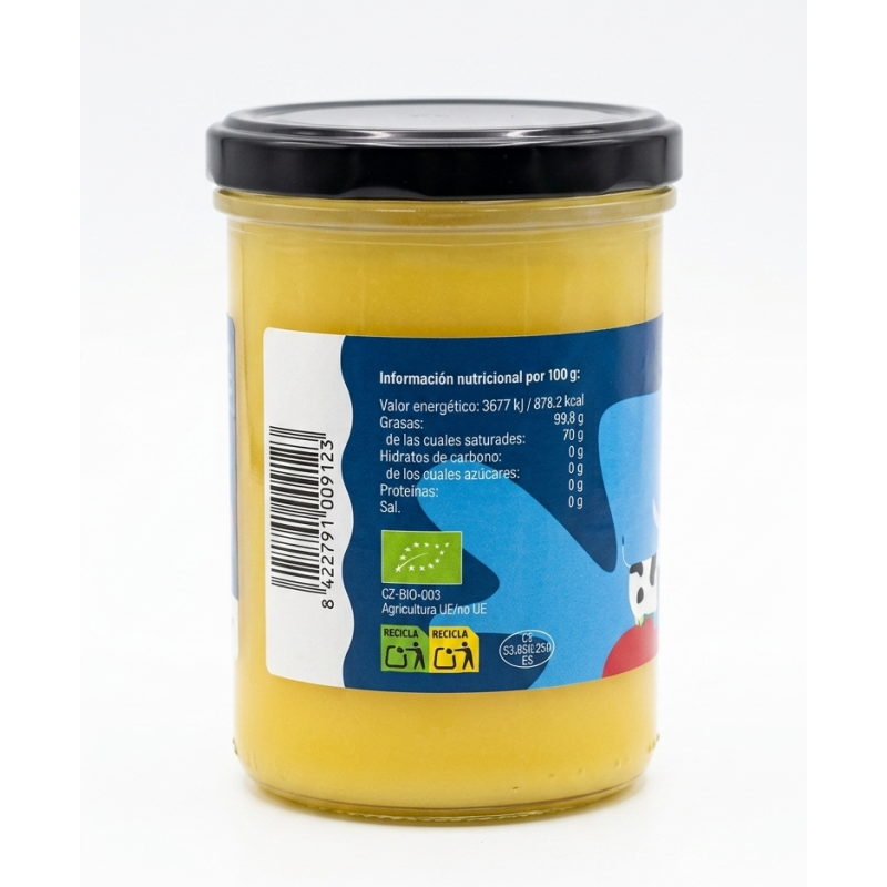 Ghee Manteiga Clarificada 100% natural Vegetalia 450 ml