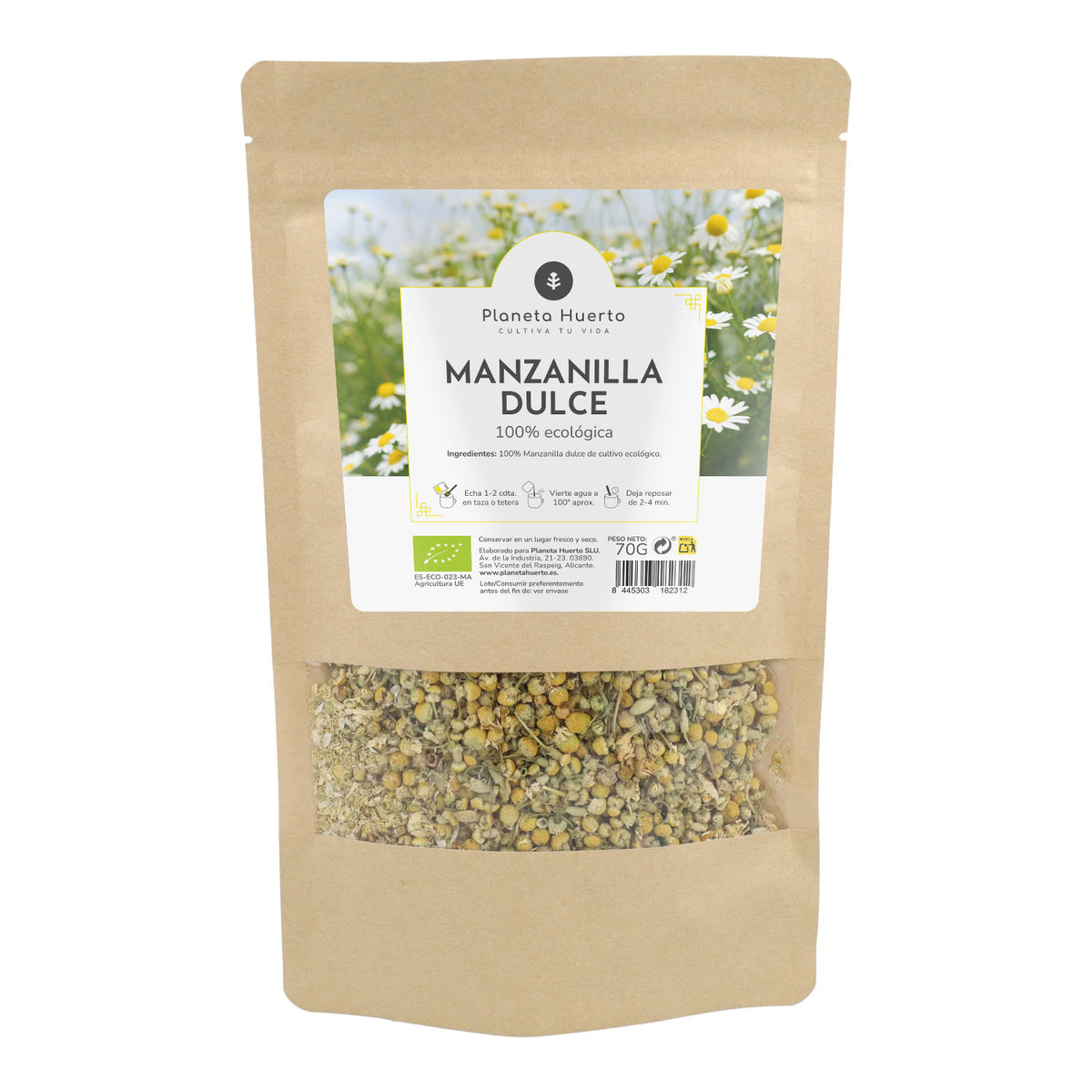 Camomila ECO Planeta Huerto 70g