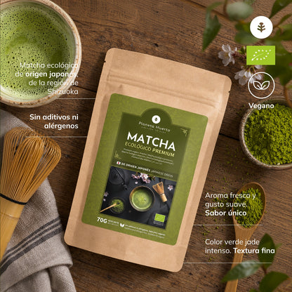 Matcha Japonés Premium Planeta Huerto 70 g