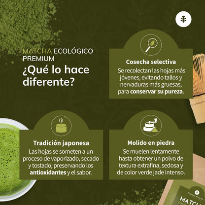 Matcha Japonés Premium Planeta Huerto 70 g