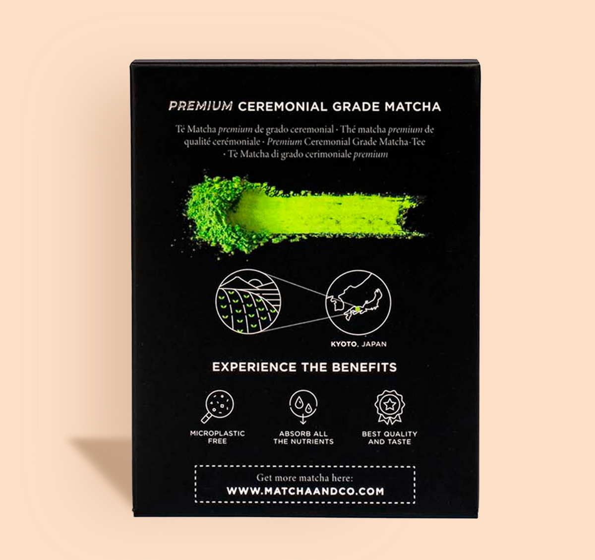 Té Matcha Premium To Go monodosis Matcha & CO 6 x 1 g