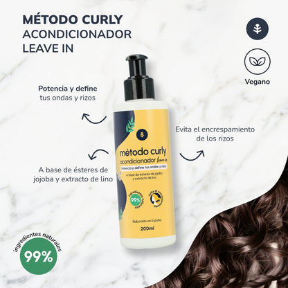 Condicionador Leave-in Planeta Huerto Curly Method 200 ml