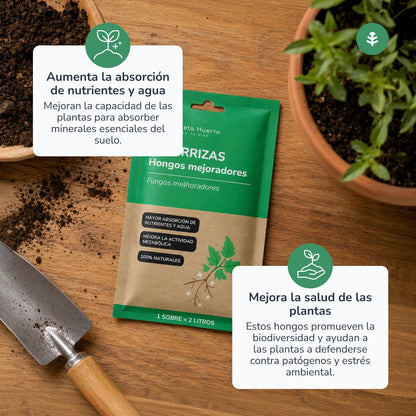 Planeta Huerto Saquetas de Micorrizas para 2 L