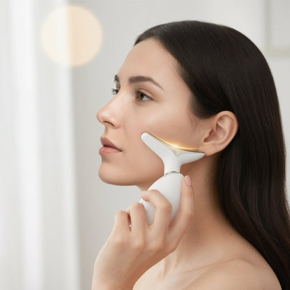 Dispositivo De Limpieza Facial Ems Y Led – Iones Positivos/negativos, Antiedad_1