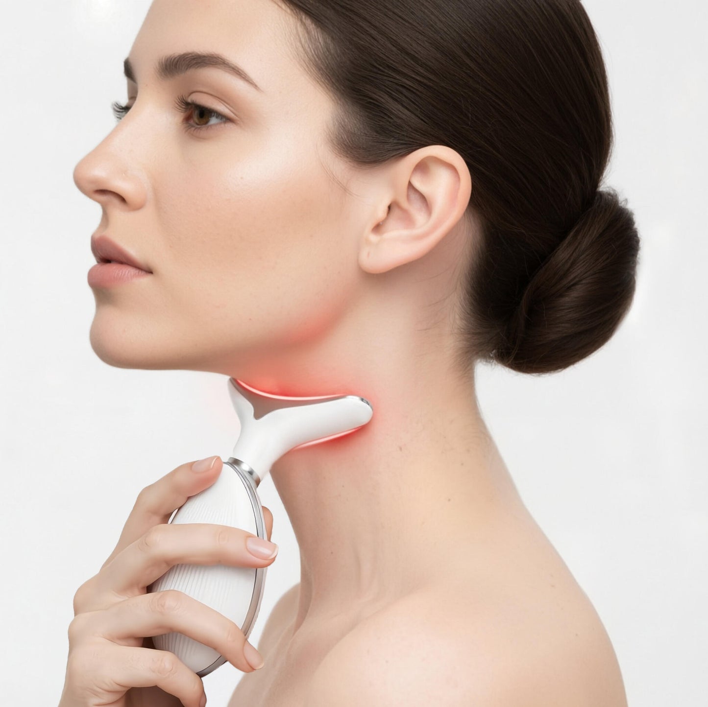 Dispositivo De Limpieza Facial Ems Y Led – Iones Positivos/negativos, Antiedad_2