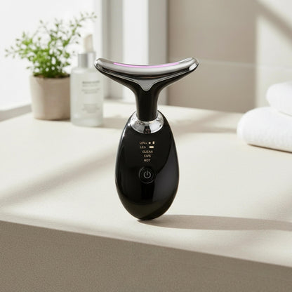 Dispositivo De Limpieza Facial Ems Y Led – Iones Positivos/negativos, Antiedad_3