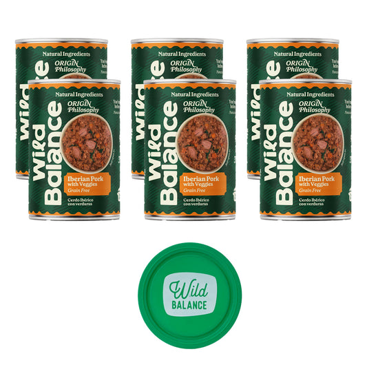 Wild Balance Pork and Vegetable BARF Pack para cães 6 x 400 g