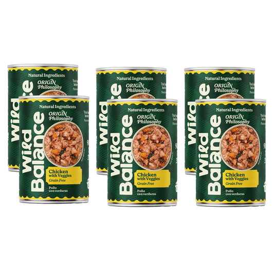 Wild Balance Chicken Barf Pack para cães 6 x 400 g