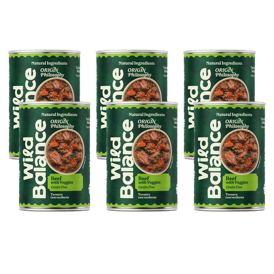 Wild Balance Beef Barf Pack para cães 6 x 400 g
