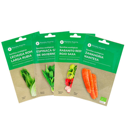 Pack de Semillas ECO "Ensaladas de Otoño"