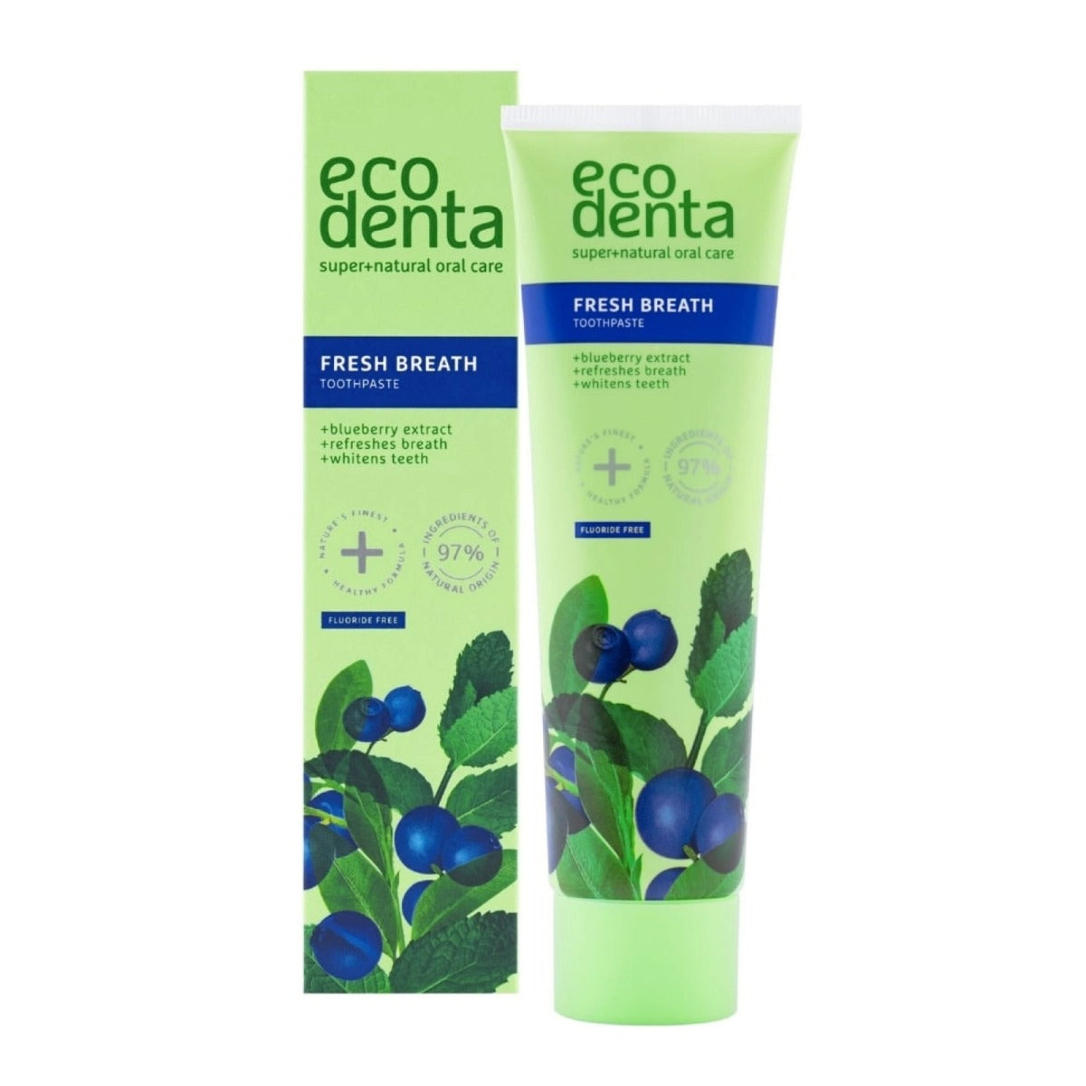 Pasta dental Aliento Fresco con Arándano EcoDenta 100 ml