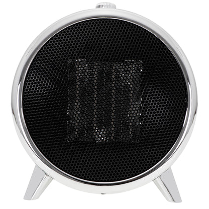 Calefactor Cerámico Led, Portátil, 2 Niveles Potencia, Termostato Automático, Diseño Moderno, Briebe, Ht1129, Negro/plata_5