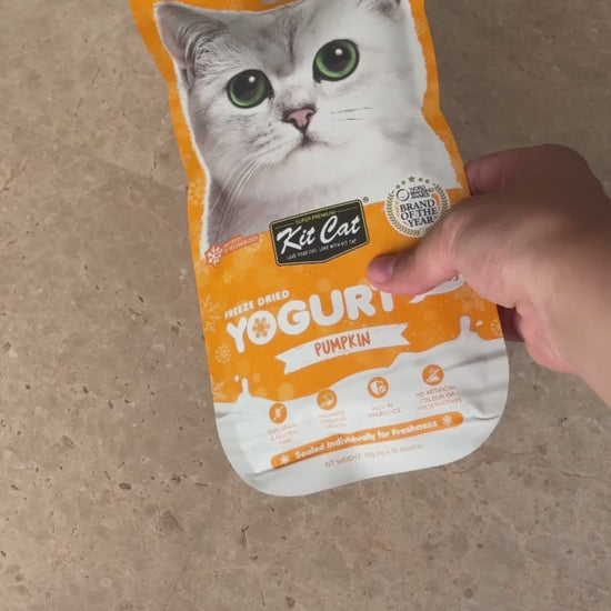 Kit Cat Yogurt Yums Liofilizado Original 10g (10 unidades)