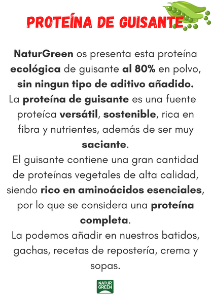 Proteína de ervilha Naturgreen