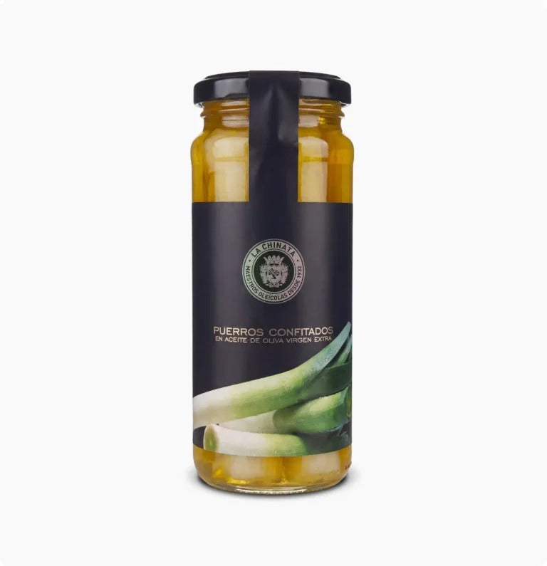 Puerros con Aceite de Oliva Virgen Extra La Chinata 324 g