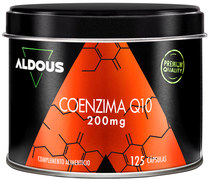 Coenzima Q10 200 mg 125 Cápsulas Aldous Bio