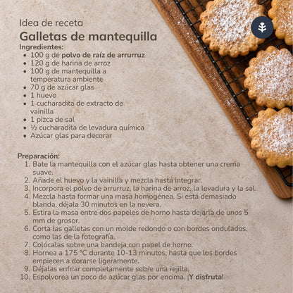 Raíz de Arrurruz ECO Planeta Huerto 250 g