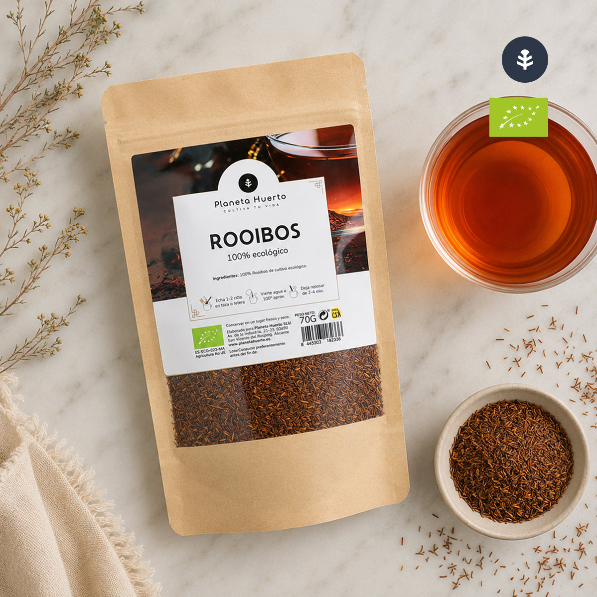 Original Rooibos ECO Planeta Huerto 70g