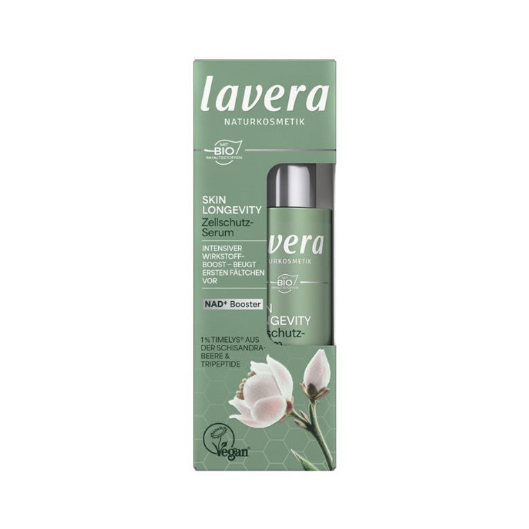 Sérum facial protector celular Skin Longevity Lavera 30 ml