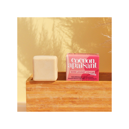 Limpiador facial sólido piel seca-sensible Lamazuna 25 g