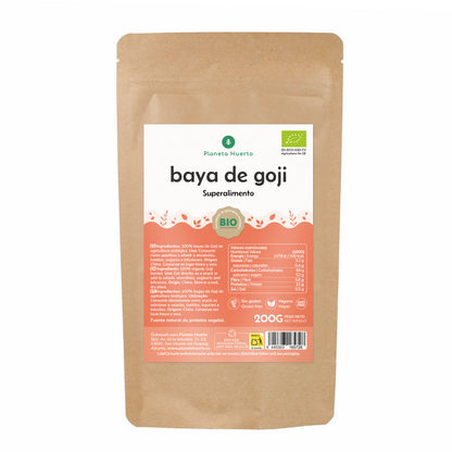 Baya de Goji Salvaje Eco Planeta Huerto 200 g
