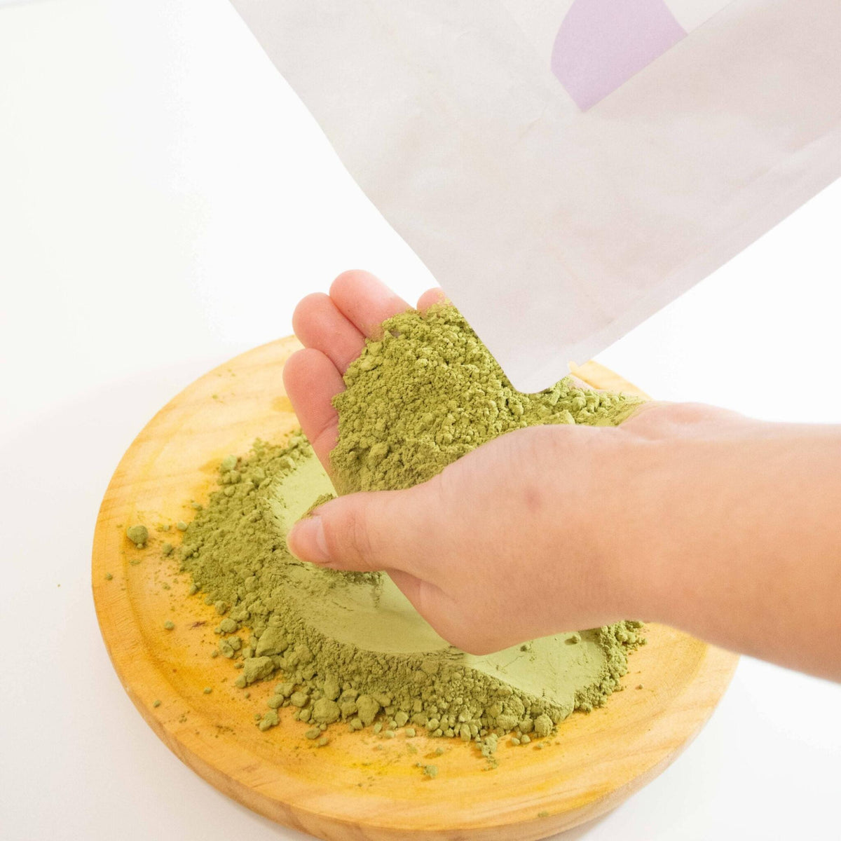 Té matcha japonés en polvo ecológico, alternativa al café para lattes 70 g_3