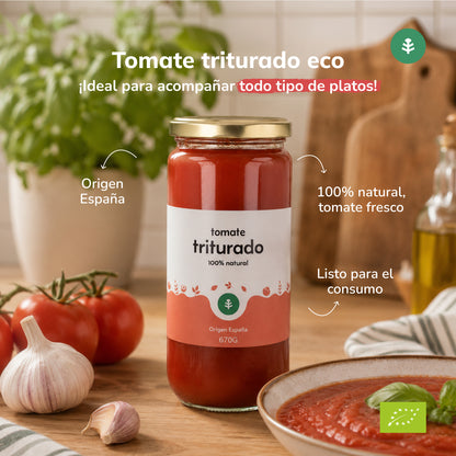 Tomates Triturados ECO Planeta Huerto 670 g