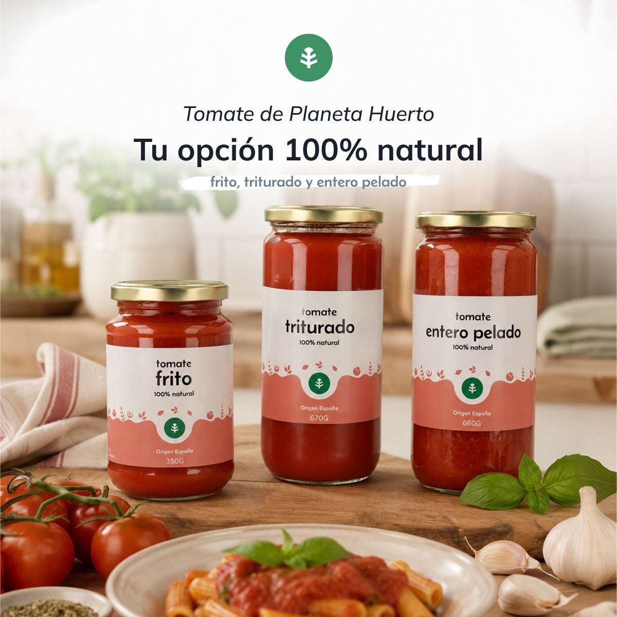 Tomate Pelado Inteiro ECO Planeta Huerto 660 g