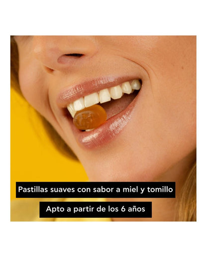 Pastilhas Apivita Mel e Tomilho para Dor de Garganta 45 g