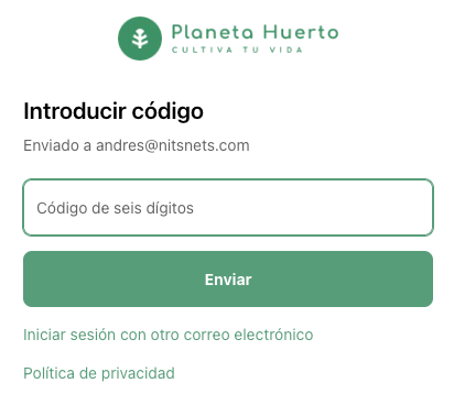 Login code